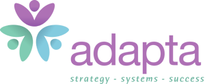 Adapta Consulting Logo (PNG) - strategy - systems - success (with transparent background)-1